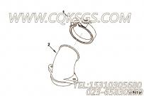 【排气口管】康明斯CUMMINS柴油机的3942091 排气口管