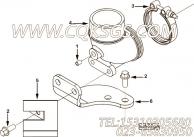 【排气口连接】康明斯CUMMINS柴油机的3904860 排气口连接