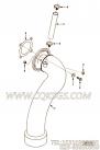 【排气口连接】康明斯CUMMINS柴油机的4003701 排气口连接