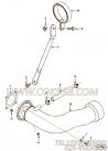 【Brace, Exh Out Connection】康明斯CUMMINS柴油机的4019767 Brace, Exh Out Connection