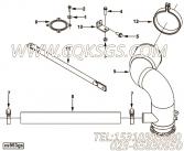 【排气口连接】康明斯CUMMINS柴油机的3969188 排气口连接