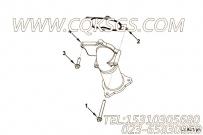 【排气口连接】康明斯CUMMINS柴油机的4992112 排气口连接