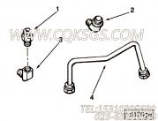 【CPR水出口管】康明斯CUMMINS柴油机的3063560 CPR水出口管