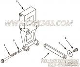 【调节连杆】康明斯CUMMINS柴油机的3682495 调节连杆