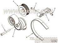 【V型棱皮带】康明斯CUMMINS柴油机的3682687 V型棱皮带