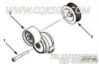 【皮带张紧轮】康明斯CUMMINS柴油机的2891940 皮带张紧轮