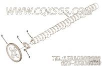 【凸轮轴】康明斯CUMMINS柴油机的3895638 凸轮轴