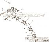 【进气口管】康明斯CUMMINS柴油机的3027323 进气口管