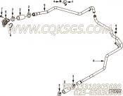 【压缩机进气口管】康明斯CUMMINS柴油机的4970006 压缩机进气口管