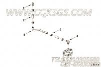 【进气口管】康明斯CUMMINS柴油机的3954437 进气口管