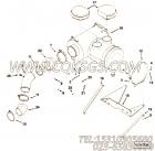 【进气口管】康明斯CUMMINS柴油机的4057852 进气口管