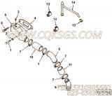 【进气口管】康明斯CUMMINS柴油机的3027324 进气口管