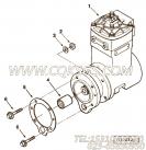 【空气压缩机】康明斯CUMMINS柴油机的3558044 空气压缩机
