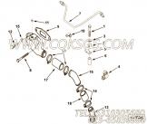 【水出口管】康明斯CUMMINS柴油机的3025561 水出口管