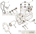【空气压缩机支撑】康明斯CUMMINS柴油机的3071246 空气压缩机支撑