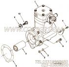 【空气压缩机】康明斯CUMMINS柴油机的3558132 空气压缩机