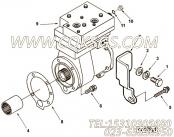 【空气压缩机】康明斯CUMMINS柴油机的3104324 空气压缩机