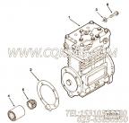 【空气压缩机】康明斯CUMMINS柴油机的3417959 空气压缩机