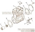 【盖板】康明斯CUMMINS柴油机的3060084 盖板