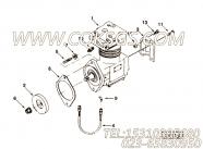 【空气压缩机支撑】康明斯CUMMINS柴油机的3279155 空气压缩机支撑