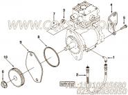 【空气压缩机支撑】康明斯CUMMINS柴油机的3281944 空气压缩机支撑