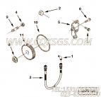 【空气压缩机支撑】康明斯CUMMINS柴油机的3283484 空气压缩机支撑