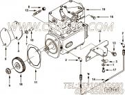 【空气压缩机】康明斯CUMMINS柴油机的3924259 空气压缩机