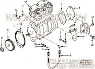 【空气压缩机支撑】康明斯CUMMINS柴油机的3285164 空气压缩机支撑