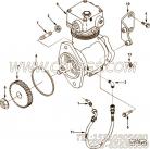 【空气压缩机支撑】康明斯CUMMINS柴油机的3906256 空气压缩机支撑