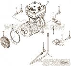 【空气压缩机】康明斯CUMMINS柴油机的5256645 空气压缩机