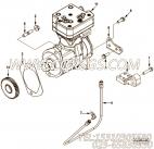 【空气压缩机】康明斯CUMMINS柴油机的4946295 空气压缩机