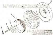 【曲轴皮带轮】康明斯CUMMINS柴油机的3081356 曲轴皮带轮