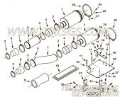 【进气口管】康明斯CUMMINS柴油机的3631981 进气口管