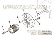 【曲轴皮带轮】康明斯CUMMINS柴油机的3093507 曲轴皮带轮