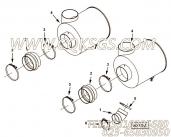 【Clamp, T Bolt】康明斯CUMMINS柴油机的3633973 Clamp, T Bolt