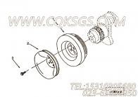 【曲轴皮带轮】康明斯CUMMINS柴油机的3281393 曲轴皮带轮