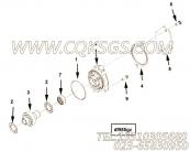【液压泵适配器】康明斯CUMMINS柴油机的2888006 液压泵适配器