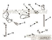 【开关支架】康明斯CUMMINS柴油机的3069160 开关支架