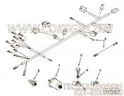 【线束】康明斯CUMMINS柴油机的3050695 线束