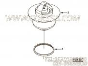 【矩形密封圈】康明斯CUMMINS柴油机的4936967 矩形密封圈