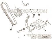 【Belt, V】康明斯CUMMINS柴油机的3040315 Belt, V