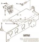 【磁性开关支架】康明斯CUMMINS柴油机的3866697 磁性开关支架